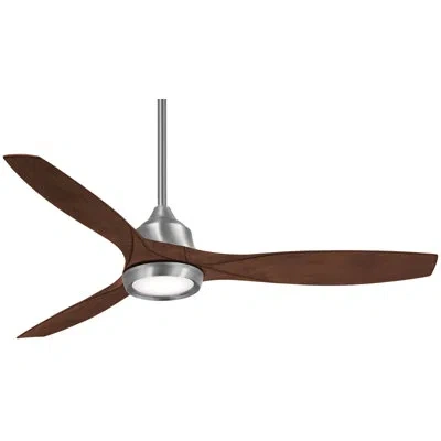 Minka Aire 3 - Blade Standard Ceiling Fan And Light Kit Included In Brown