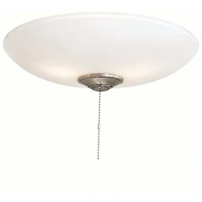 Minka Aire 3-light Universal Led Ceiling Fan Globe Light Kit In Frosted