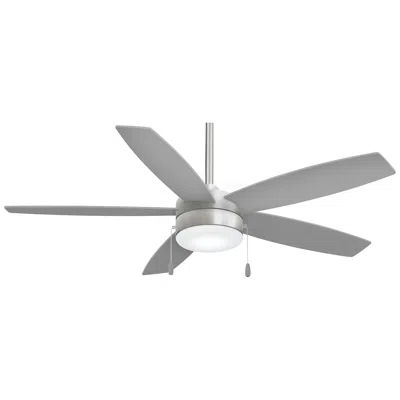 Minka Aire 52"  Airetor Brushed Nickel Led Ceiling Fan