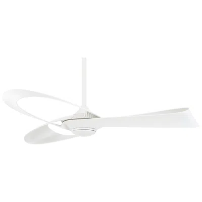 Minka Aire 52"  Bowie Flat White Indoor Ceiling Fan With Remote