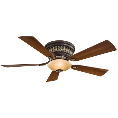 Minka Aire 52"  Calais Belcaro Walnut Ceiling Fan With Remote Control