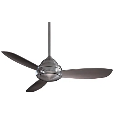 Minka Aire 52"  Concept I Brushed Nickel Led Ceiling Fan With Remote