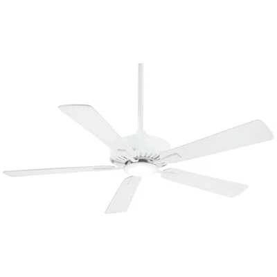 Minka Aire 52"  Contractor White Led Ceiling Fan With Remote