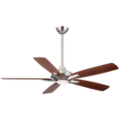 Minka Aire 52"  Dyno Brushed Nickel Ceiling Fan With Remote