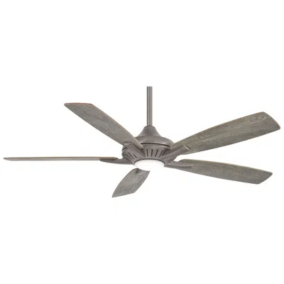 Minka Aire 52"  Dyno Burnished Nickel Led Ceiling Fan With Remote