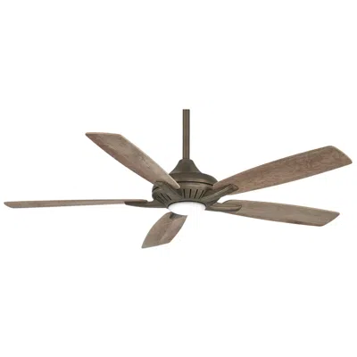 Minka Aire 52"  Dyno Heirloom Bronze Led Ceiling Fan With Remote