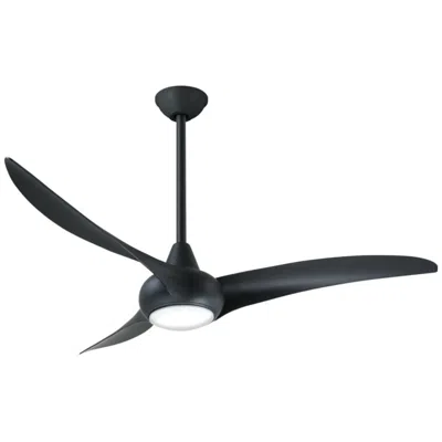 Minka Aire 52"  Light Wave Coal Led Ceiling Fan With Remote