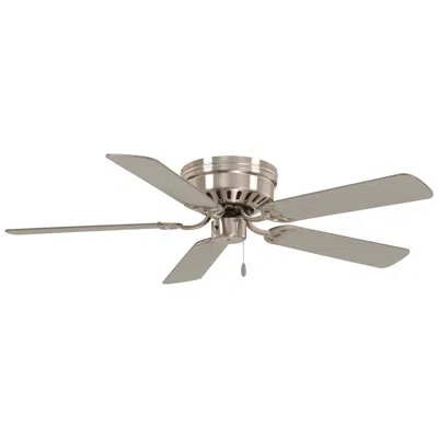 Minka Aire 52"  Mesa 5-blade Nickel Indoor Pull Chain Ceiling Fan In Gold