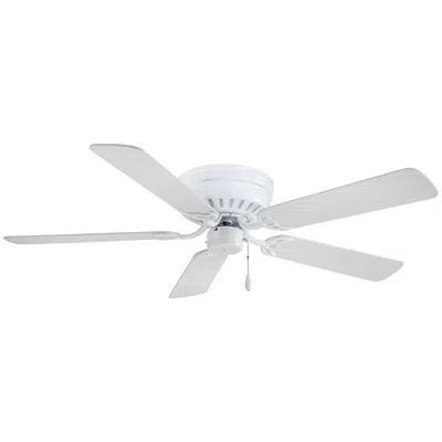 Minka Aire 52"  Mesa White Traditional Ceiling Fan With Pull Chain