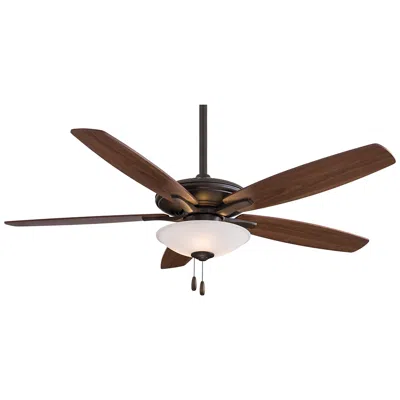 Minka Aire 52"  Mojo Bronze Ceiling Fan With Led Light And Pull Chain
