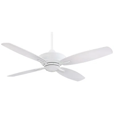 Minka Aire 52"  New Era White Finish Ceiling Fan With Remote