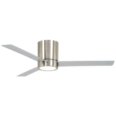 Minka Aire 52"  Roto Brushed Nickel Led Hugger Ceiling Fan With Remote