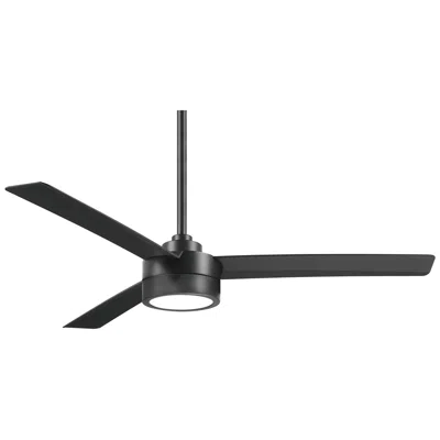 Minka Aire 52"  Roto Coal Indoor Led Ceiling Fan With Remote