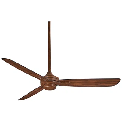 Minka Aire 52"  Rudolph Distressed Koa Ceiling Fan With Wall Control