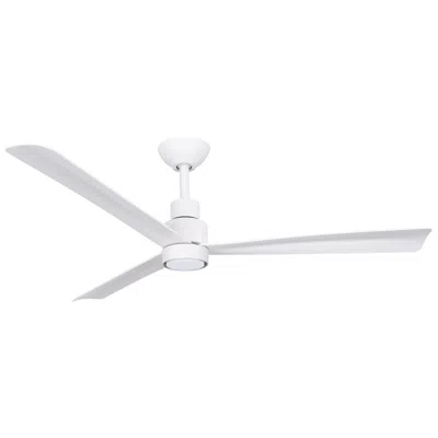 Minka Aire 52"  Simple Flat White Led Ceiling Fan