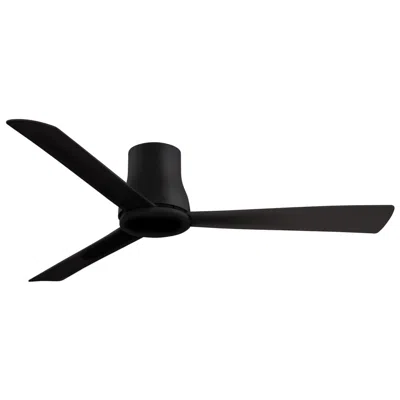 Minka Aire 52"  Simple Flush Coal Black Outdoor Hugger Ceiling Fan