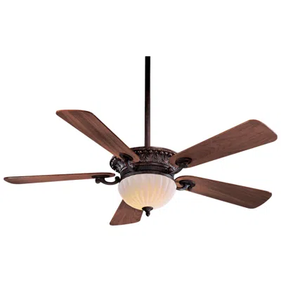 Minka Aire 52"  Volterra Bronze Led Ceiling Fan With Wall Control