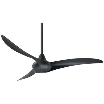 Minka Aire 52"  Wave Coal Black Indoor Ceiling Fan With Remote Control