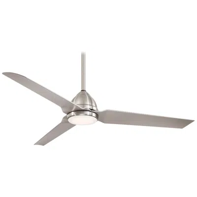 Minka Aire 54"  Java Brushed Nickel Wet Ceiling Fan With Remote Control