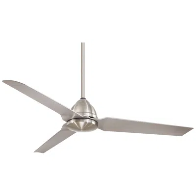 Minka Aire 54"  Java Nickel Wet Location Modern Ceiling Fan With Remote