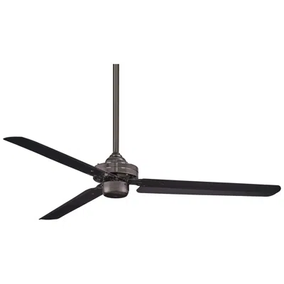 Minka Aire 54"  Steal Gun Metal Ceiling Fan With Wall Control