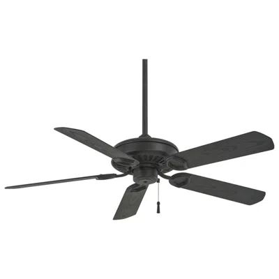 Minka Aire 54"  Sundowner Textured Coal Outdoor Pull Chain Ceiling Fan