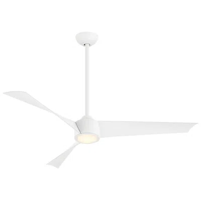 Minka Aire 56"  Bridge Flat White Led Smart Ceiling Fan