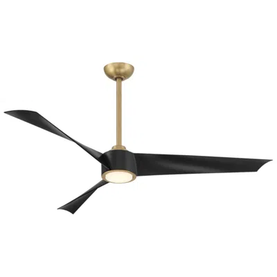 Minka Aire 56"  Pike Legacy Brass Led Ceiling Fan