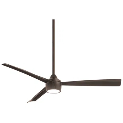Minka Aire 56"  Skinnie Bronze Led Modern Wet Rated Fan With Remote