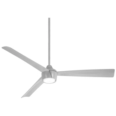 Minka Aire 56"  Skinnie Grey Led Ceiling Fan With Remote