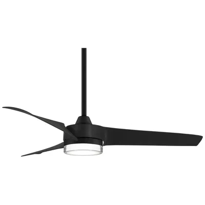 Minka Aire 56"  Veer Coal Led Smart Ceiling Fan With Remote