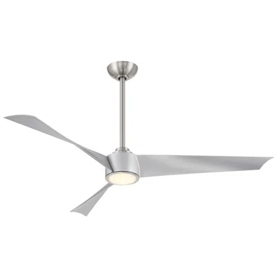 Minka Aire 56" Minka-aire Pike Brushed Nickel Led Smart Control Ceiling Fan