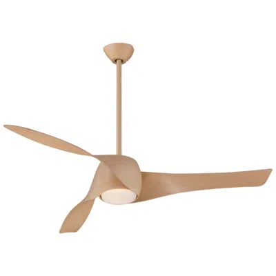 Minka Aire 58"  Artemis Maple Finish Modern Led Smart Ceiling Fan