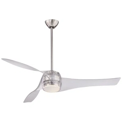 Minka Aire 58"  Artemis Translucent Modern Led Smart Ceiling Fan