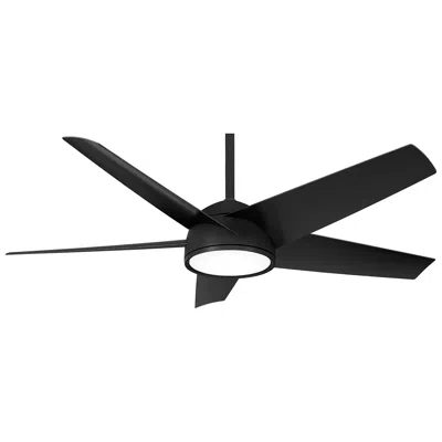 Minka Aire 58"  Chubby Coal Led Smart Ceiling Fan With Remote