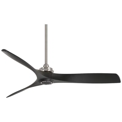 Minka Aire 60"  Aviation Brushed Nickel Large Ceiling Fan With Remote