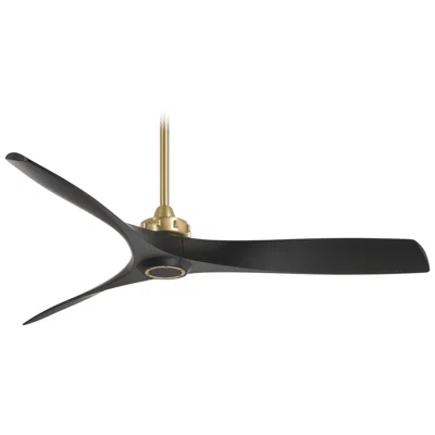 Minka Aire 60"  Aviation Soft Brass Ceiling Fan With Remote Control
