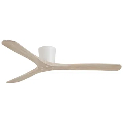 Minka Aire 60"  Avtur Flat White Damp Hugger Ceiling Fan With Remote
