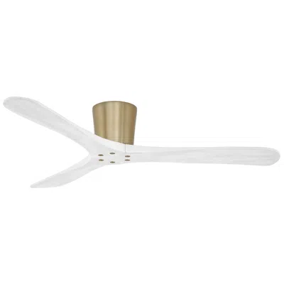 Minka Aire 60"  Avtur Soft Brass Damp Hugger Ceiling Fan With Remote