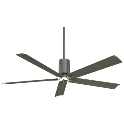 Minka Aire 60"  Clean Grey Iron Led Ceiling Fan With Remote