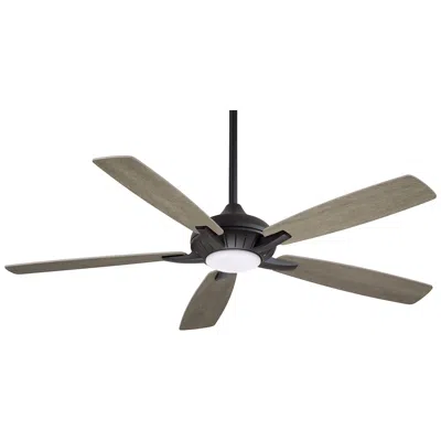 Minka Aire 60"  Dyno Xl Coal Finish Smart Fan Led Ceiling Fan