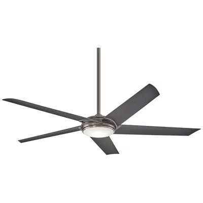 Minka Aire 60"  Raptor Gun Metal Led Ceiling Fan With Remote