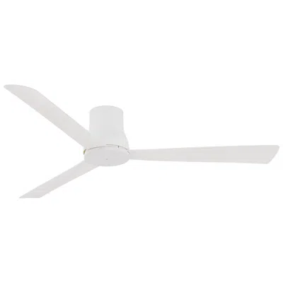 Minka Aire 60"  Simple Flush Flat White Outdoor Hugger Ceiling Fan