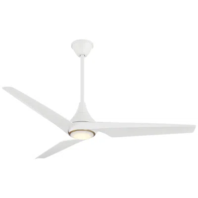 Minka Aire 60"  Switch Flat White Led Smart Ceiling Fan