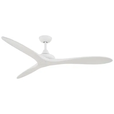 Minka Aire 60"  Vapor Flat White Outdoor Ceiling Fan With Remote
