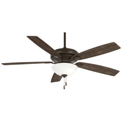 Minka Aire 60"  Watt Ii Bronze Led Ceiling Fan With Pull Chain