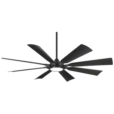 Minka Aire 65"  Future Coal Led Outdoor Ceiling Fan With Remote