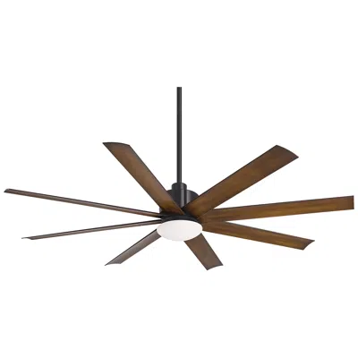 Minka Aire 65"  Slipstream Coal Wet Rated Large Ceiling Fan With Remote