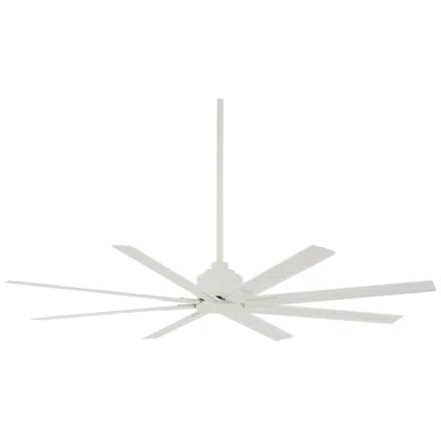 Minka Aire 65"  Xtreme H2o Flat White Wet Ceiling Fan With Remote