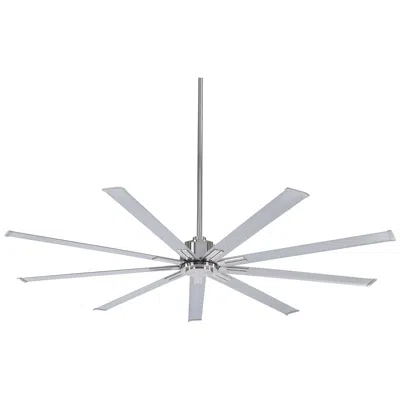 Minka Aire 72"  Xtreme Brushed Nickel 9-blade Ceiling Fan With Remote